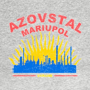 Azovstal Mariupol Ukraine Vintage T-Shirt